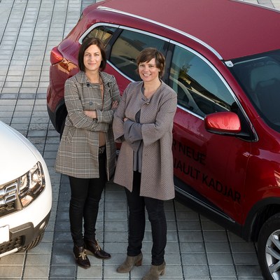 Linda Wallenta-Malin und Nadja Malin-Potzinger, Geschäftsführung Autohaus Malin